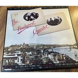 Budapest Quartet The Great Historical Recordings 1932-1940 Vinyl Box Set Vol 1